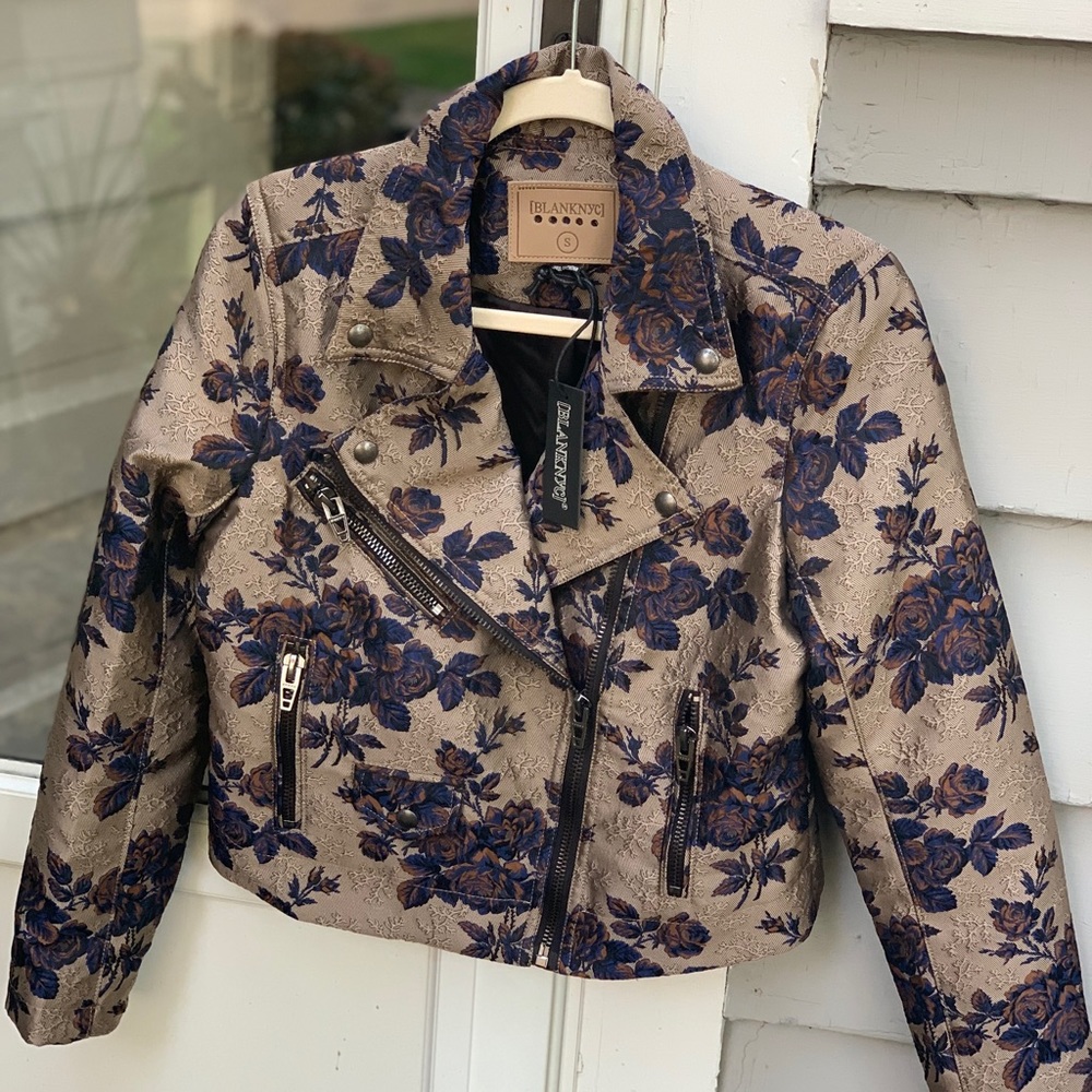Blank NYC Moto Jacket size S